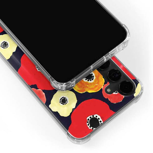 Bouffants and Broken Hearts Anemone Flower Galaxy S24 Plus Clear Case